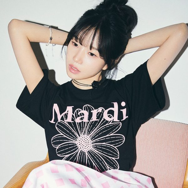 [Mardi Mercredi] Flowermardi T-Shirt (16 Types) *LIMITED TIME SALES* *2025 NEW COLOR*