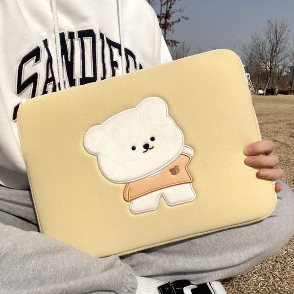 [Bamtoree] Yellow 11/13/14/15/16 inch iPad Laptop Pouch