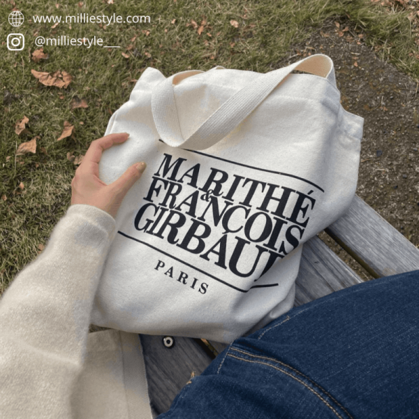[Marithe Francois Girbaud] Classic Logo Eco Bag (3 Colors)