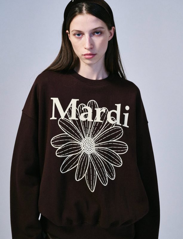 Mardi Mercredi] FlowerMardi Sweatshirt (25 Color) *LIMITED