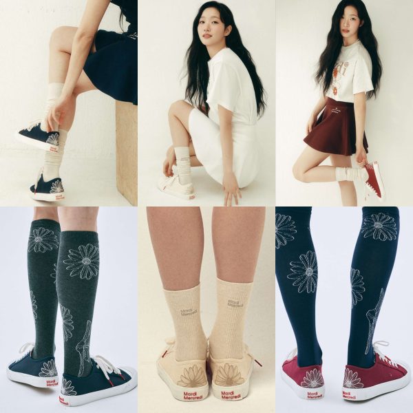 [Mardi Mercredi] Eclore Flower Mardi Sneakers (10 Color) *2025 NEW COLOR* *Limited Time Sale*