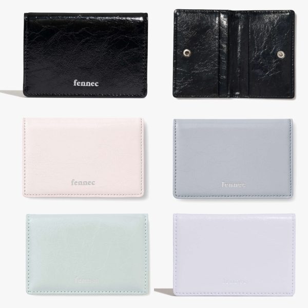 [Fennec] Crinkle Soft Card Case (9 Color) *2025 Spring NEW COLOR*