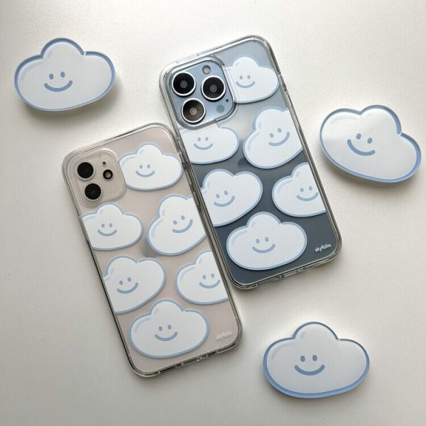 [Skyfolio] Bubble Waggle Cloud Case (Jelly Hard)