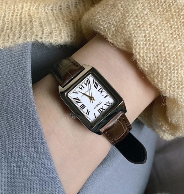 [Casio] Classic Square Roma Leather Watch (4 Color) *LIMITED TIME SALES*