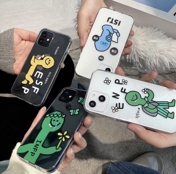[168cm] MBTI Jelly Clear Case (16 Types)