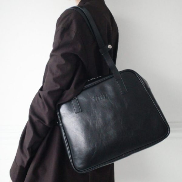 [FITB] Trapezoid Middle Shoulder Bag (4 Color) *RENEWAL*  *Limited Time Sale*