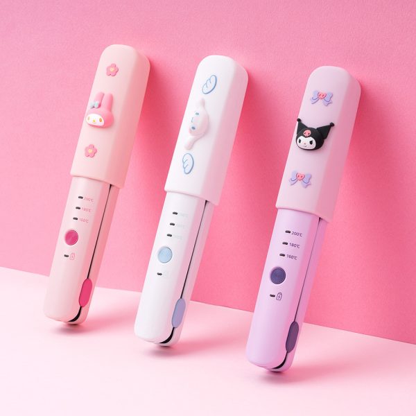[Sanrio] My Melody/ Kuromi/ Cinnamoroll Official Wireless Mini Hair Styler (3 Types) *LIMITED EDITION*