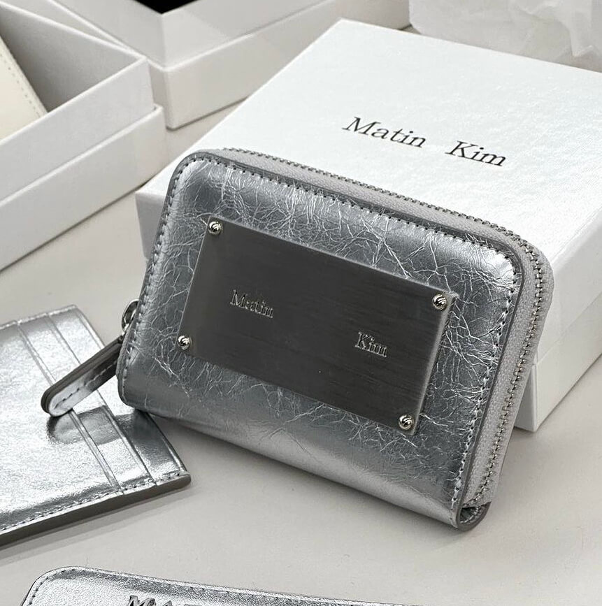 Matin Kim] Vintage Compact Wallet (4 Color) *LAUNCHING SALES