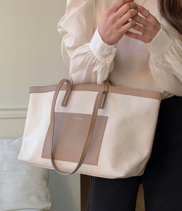 [The Ally] Blair Two Way Tote Bag (4 Color)
