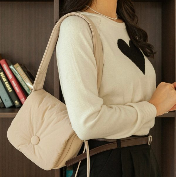[Ithinkso] Puffy Shoulder & Cross Bag (4 Color)