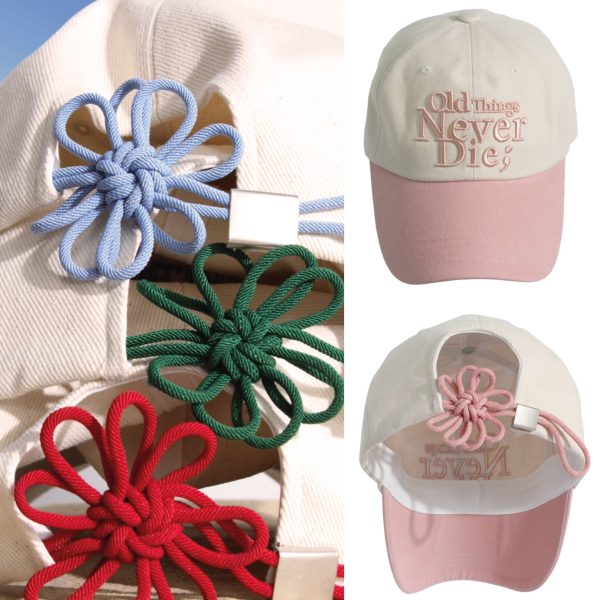 [Ongo] Flower Knot Cap (5 Color) *SELLING FAST*