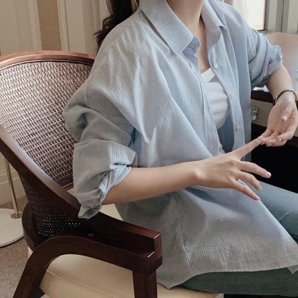 [Slowand] Slowmade Ever Stripe Shirt (2 Color) *Sells Out 40k pcs in Korea* *Made in Korea*