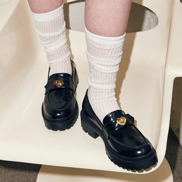[Mac Moc] Hatte Loafer 5cm (Black) *Made in Korea* *LIMITED TIME SALES*