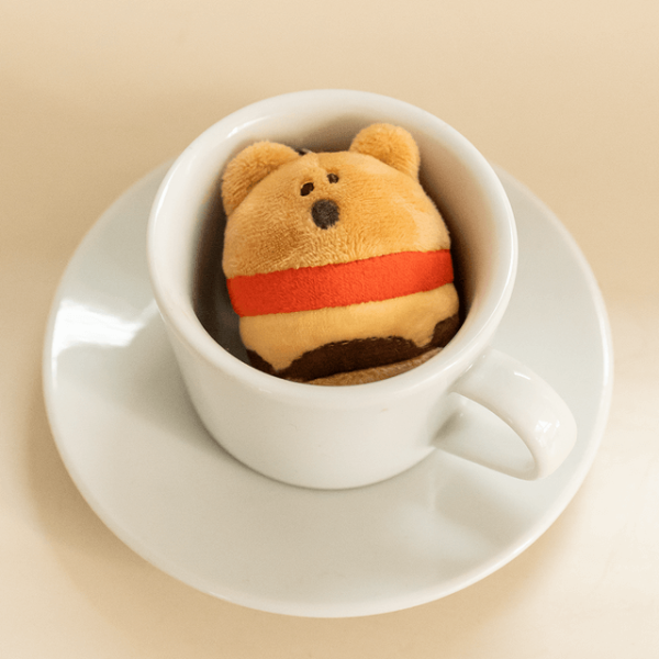 [Dinotaeng] Quokka Burger Keyring
