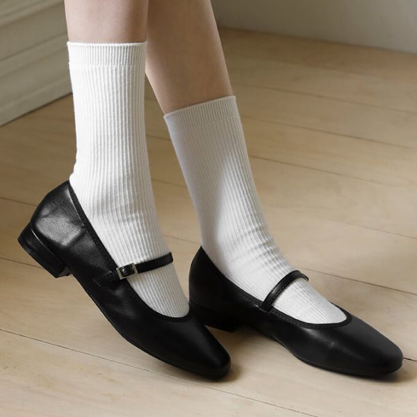 [Sappun] Charlotte Maryjane Flat Shoes 2cm (6 Color) *Seasonal Limited*