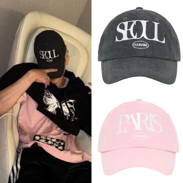 [Itzavibe] NCT Jaemin Pick City Of Cats Ballcap (Seoul/Paris) *Limited Time Sales*
