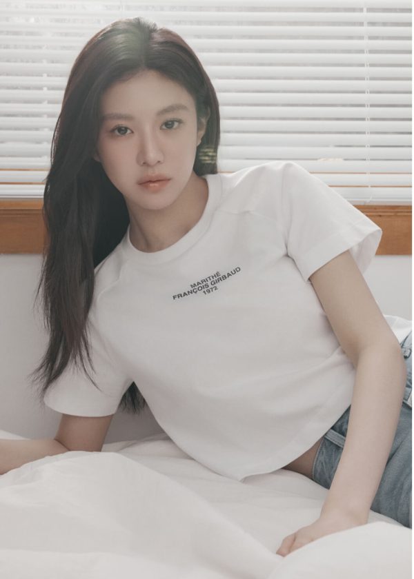 [Marithe Francois Girbaud] W Lettering Logo Crop Tee ( 3 Color) *Seasonal Limited*