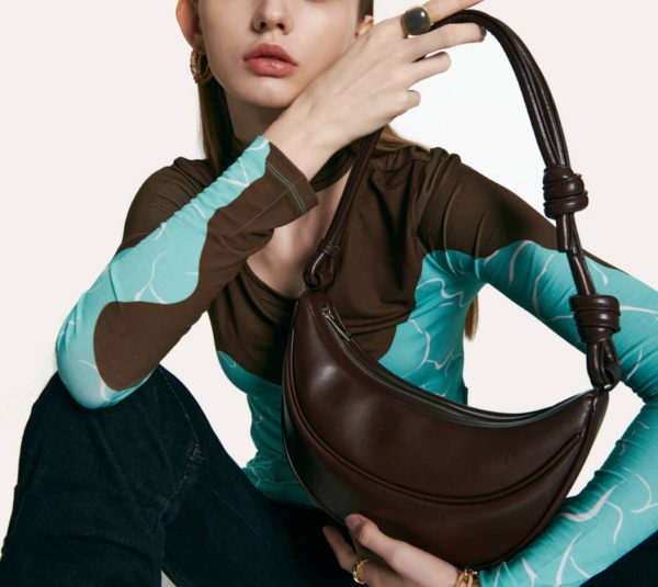 [4ourb] Bent Rope Two Way Bag (Shoulder/Crossbody) (3 Color) *Limited Time Sale*