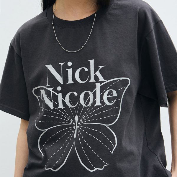 [Nick & Nicole x Mun Ka Young] Big Butterfly Sleeve Top (13 Color) *Limited Time Sale*