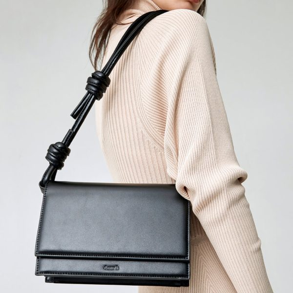 [4ourb] Brick Rope Two Way Bag (Shoulder/Crossbody) (2 Color) *Limited Time Sale*