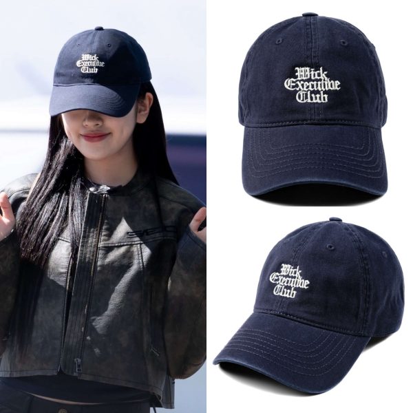 [Wick] IVE An Yujin Pick Executive Classic Washing Ball Cap (4 Color) *Limited Time Sale*