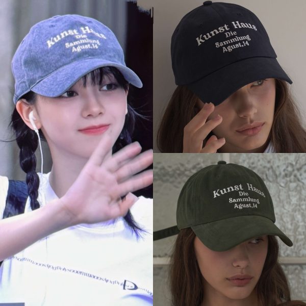 [Dumaro] Karina Pick Kunst Haus Cotton Ball Cap (21 Color) *BLACK FRIDAY SALE*