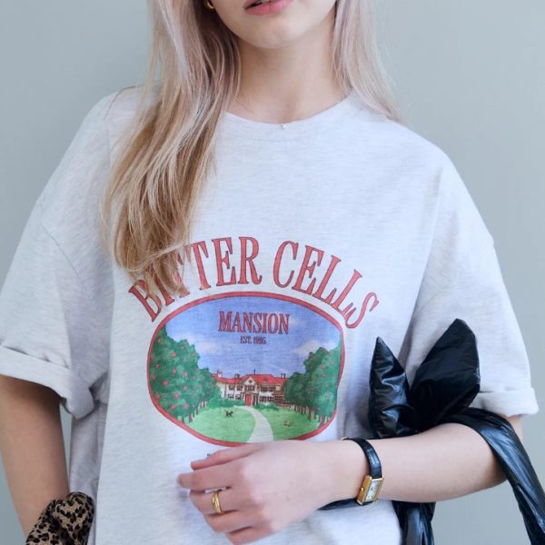 [BitterCells] Orchard Mansion Tee (4 Color) *Limited Time Sale* *NEW COLOR*