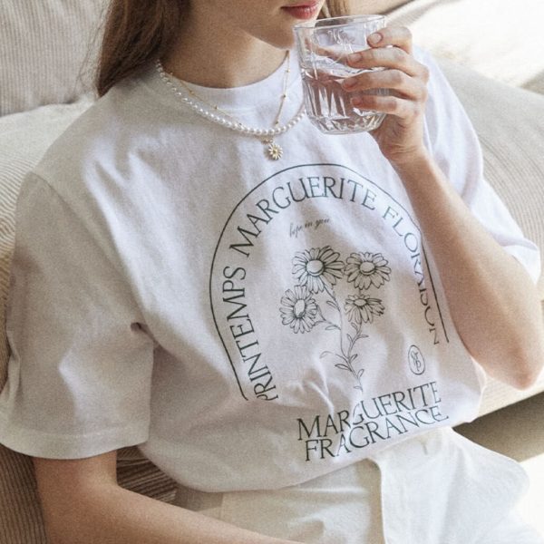[Our Hope] Marguerite T-Shirt (4 Color) *Limited Time Sale*
