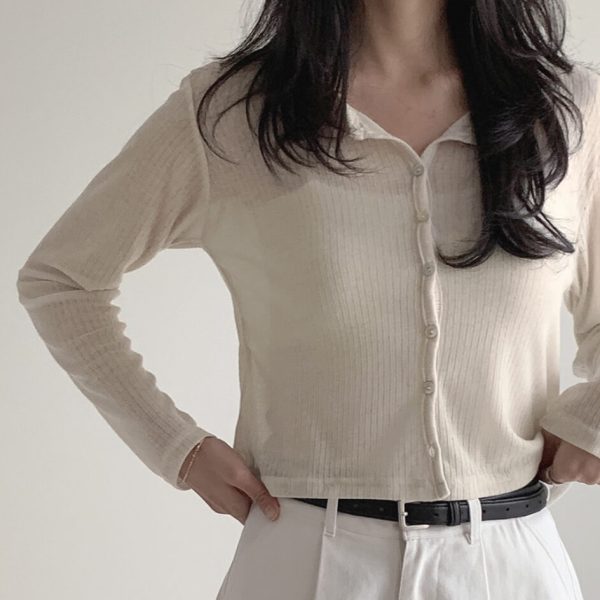 [Slowand] Slowmade Slim Fit Buttoning Summer Cardigan (5 Color) *Summer Limited*