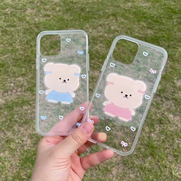 [Bamtoree] Ribbon Phone Case/Magsafe Case (2 Types/2 Color)