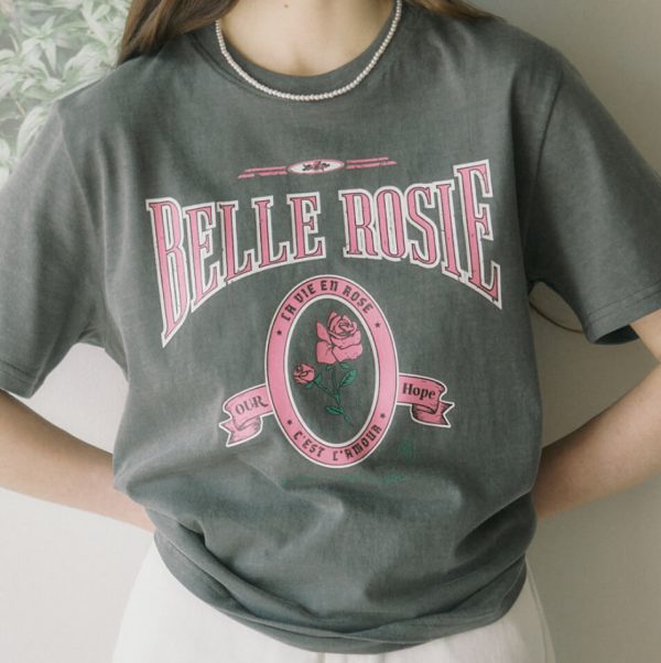 [Our Hope] Belle Rose T-Shirt (3 Color) *Limited Time Sale*