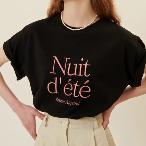 [RonRon] Nuit D Ete T-Shirt (6 Color) *Limited Time Sale*