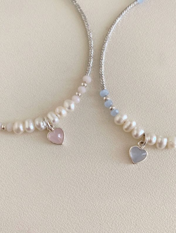 [Soye Pine] SOMBI Flare Heart Bracelet (Silver 925) (2 Color)