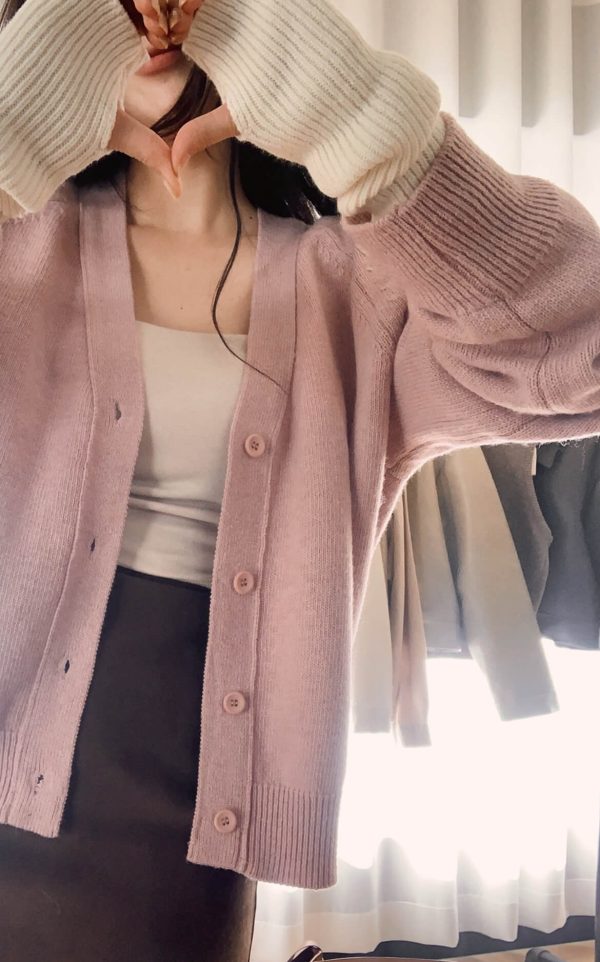 [Slowand] SLOWMADE Memory Loose Fit Wool Cardigan (6 Color) *Made in Korea*