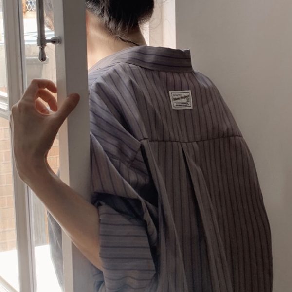 [Slowand] SLOWMADE Le Labo Stripe Shirt (3 Color) *Made in Korea* *Seasonal Limited*