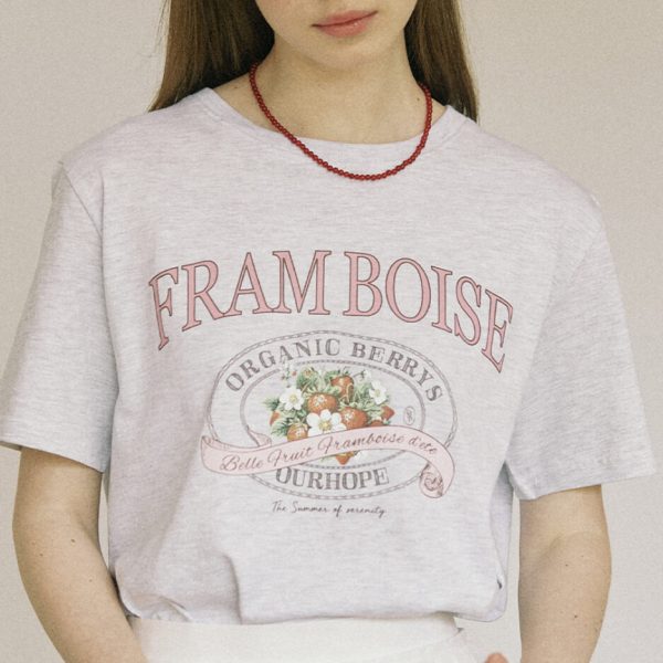 [Our Hope] Framboise T-Shirt (2 Color) *Limited Time Sale*