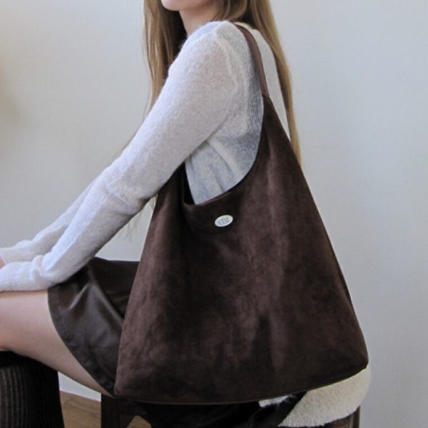 [Dumaro] Merci Suede Shoulder Bag (4 Color) *Limited Time Sale*