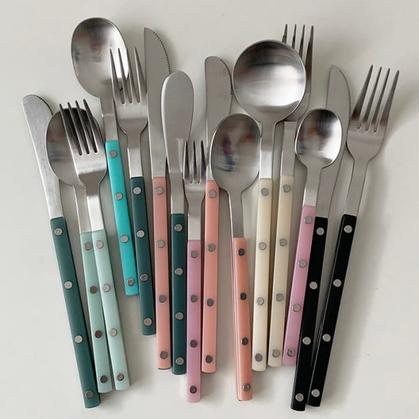 [Sinon Shop] Satin Pastel Cutlery (9 Types, 7 Color)