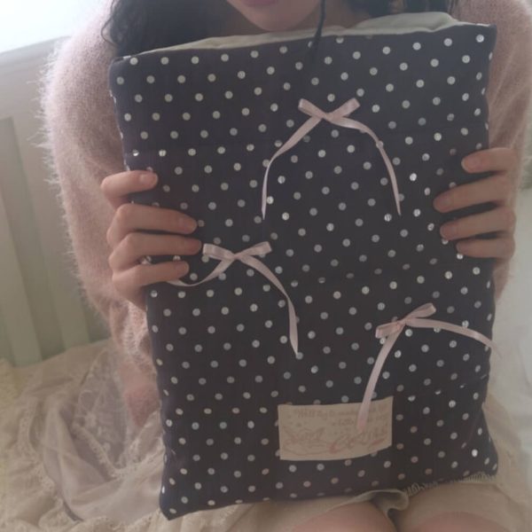 [Cozing] Dot Pillow Notebook Pouch (3 Size, 3 Color)