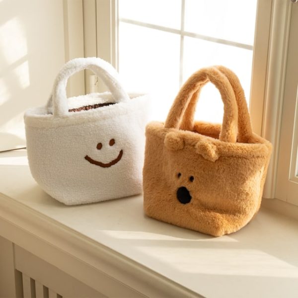 [Dinotaeng] Quokka/ Marsh Fluffy Bag (2 Types) *Seasonal Limited*