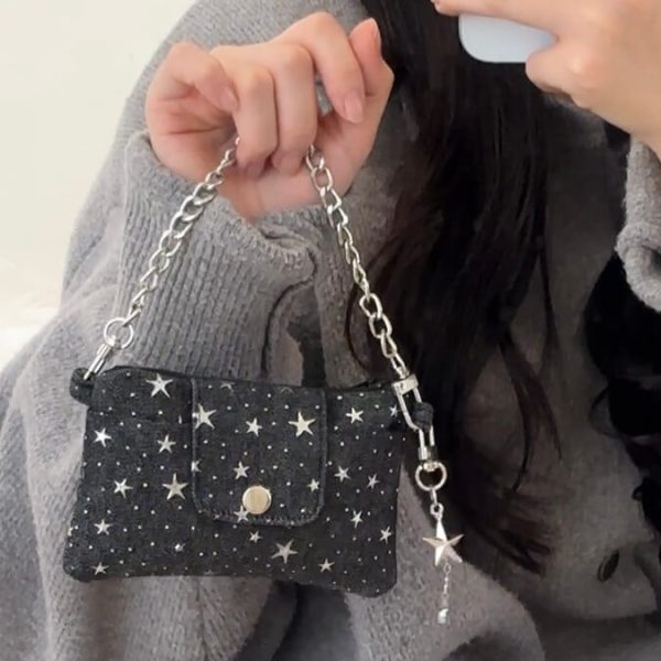 [Not Think] Star Chain Card Wallet (3 Color) *LIMITED*