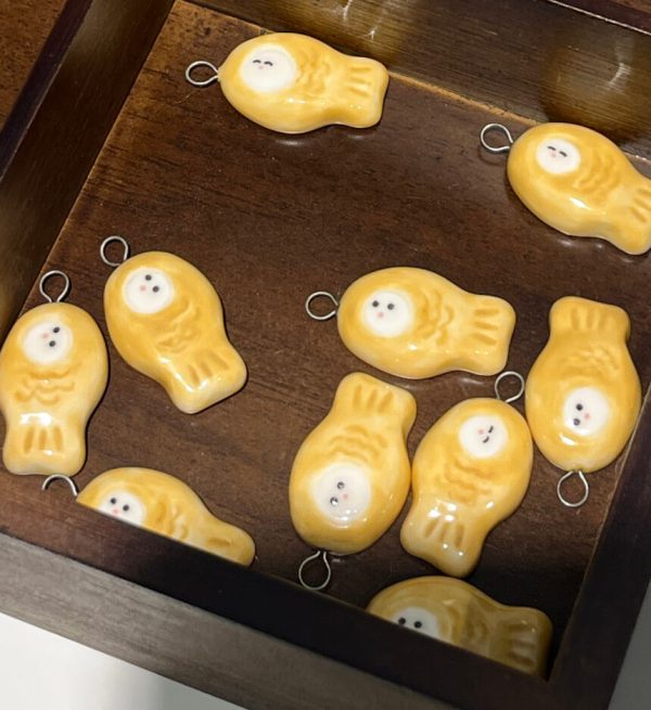 [Flo.d Studio] Fishbread Mini Keyring *Korea Handmade*