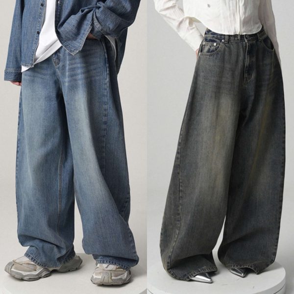 [Avandress] Incision Wide Denim (3 Color) *Limited Time Sale*