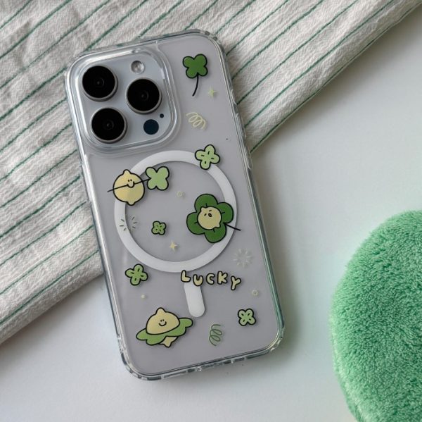 [Second Morning] Lucky Lemony Magsafe Jelly Hard Case