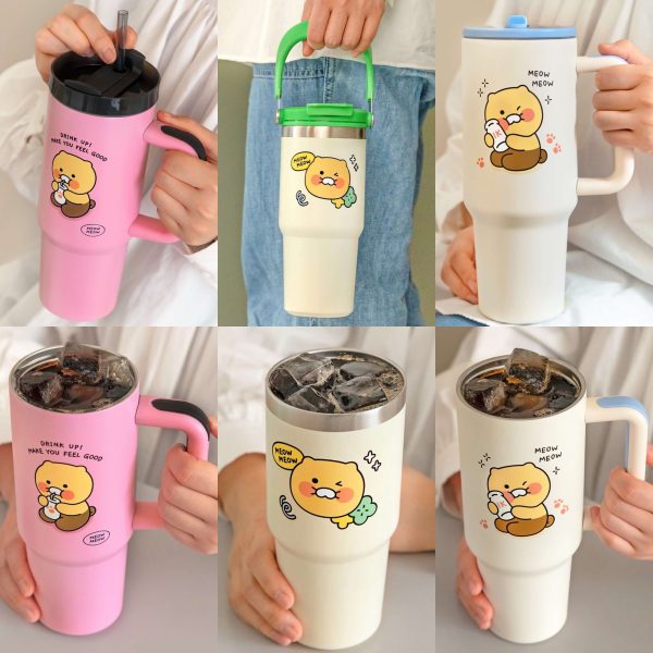 [Kakao Friends] Choonsik Stainless Steel Tumbler *Keep Cool & Warm Drinks* (3 Types) *LIMITED ONLY*