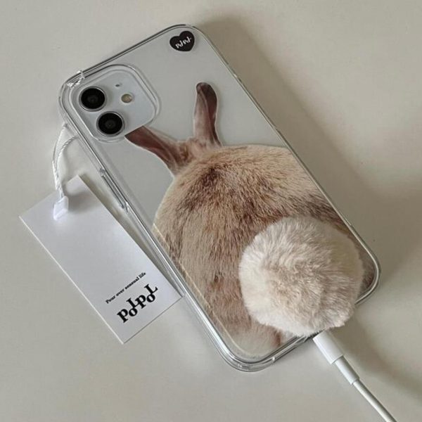 [poLpoL] Rabbit Clear Case *LIMITED*