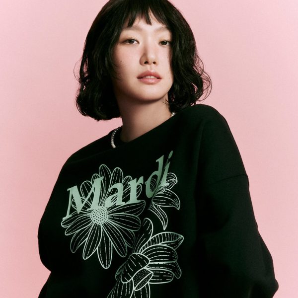[Mardi Mercredi] Triple Flower Sweatshirt (2 Color) *25 Spring New*