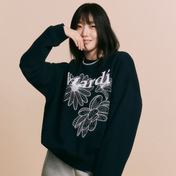 [Mardi Mercredi] Triple Flower Sweatshirt (8 Color) *25SS New Color*