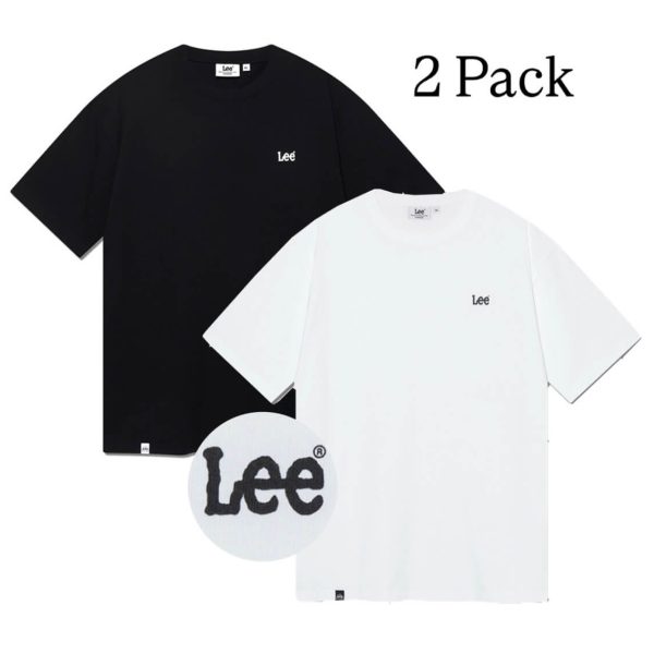 [Lee] 25SS Small Twitch Logo 2 Pack Tee (2 Types) *LIMITED ONLY*