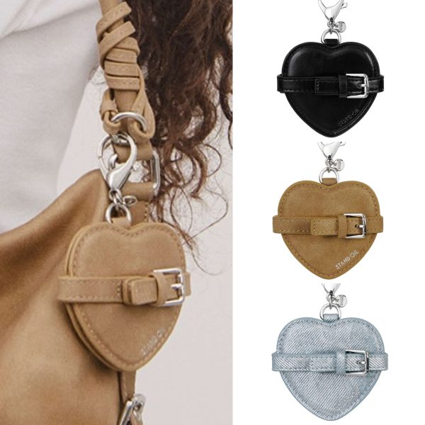 [Stand Oil] Belted Mirror Keyring (3 Color) *LIMITED*